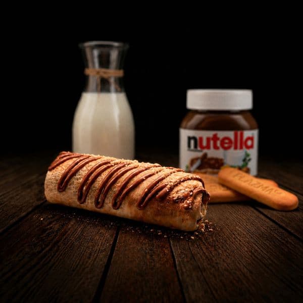Palačinka nutella, plazma u mleku