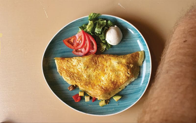Omlet sa povrćem